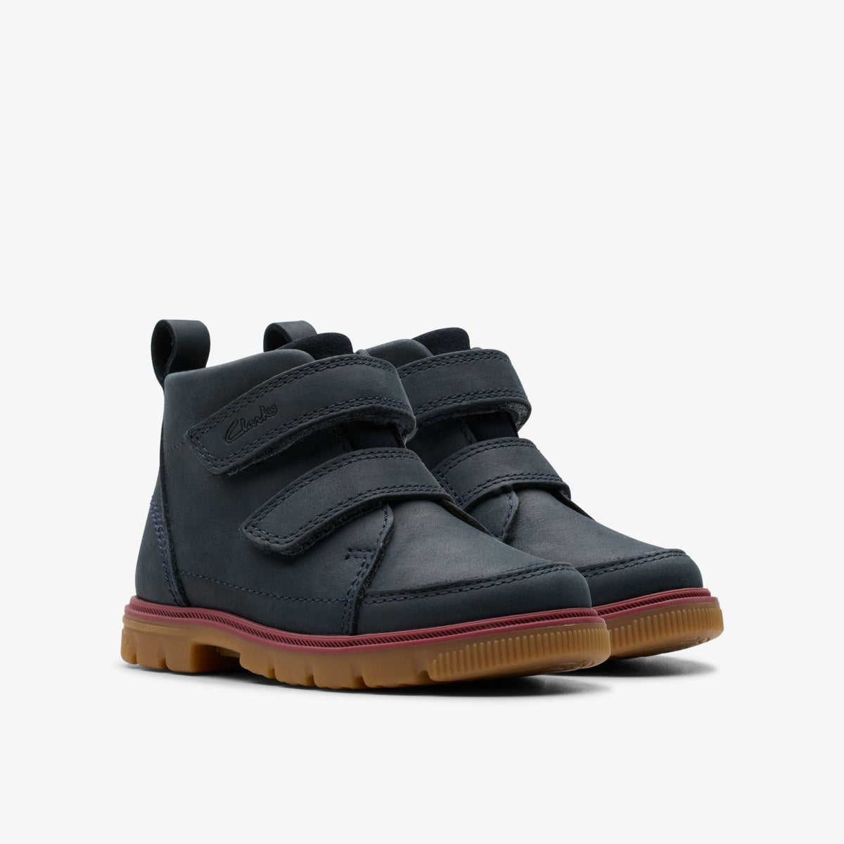 Clarks Lorcam Hi Toddler Navy