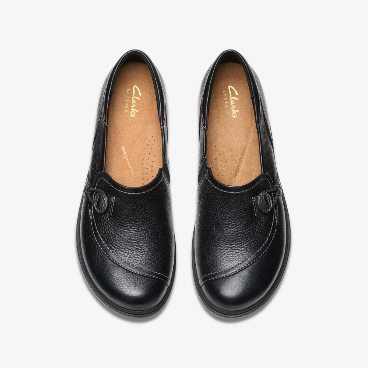 Clarks Certina Ease Black Leather