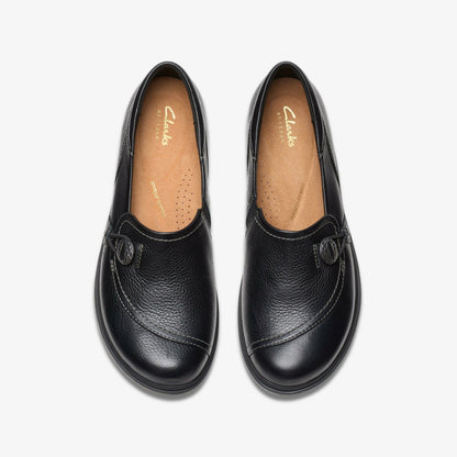 Clarks Certina Ease Black Leather