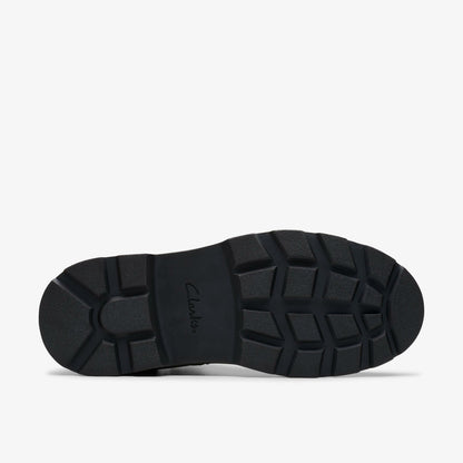 Clarks Hencroft Step Waterproof Black Leather
