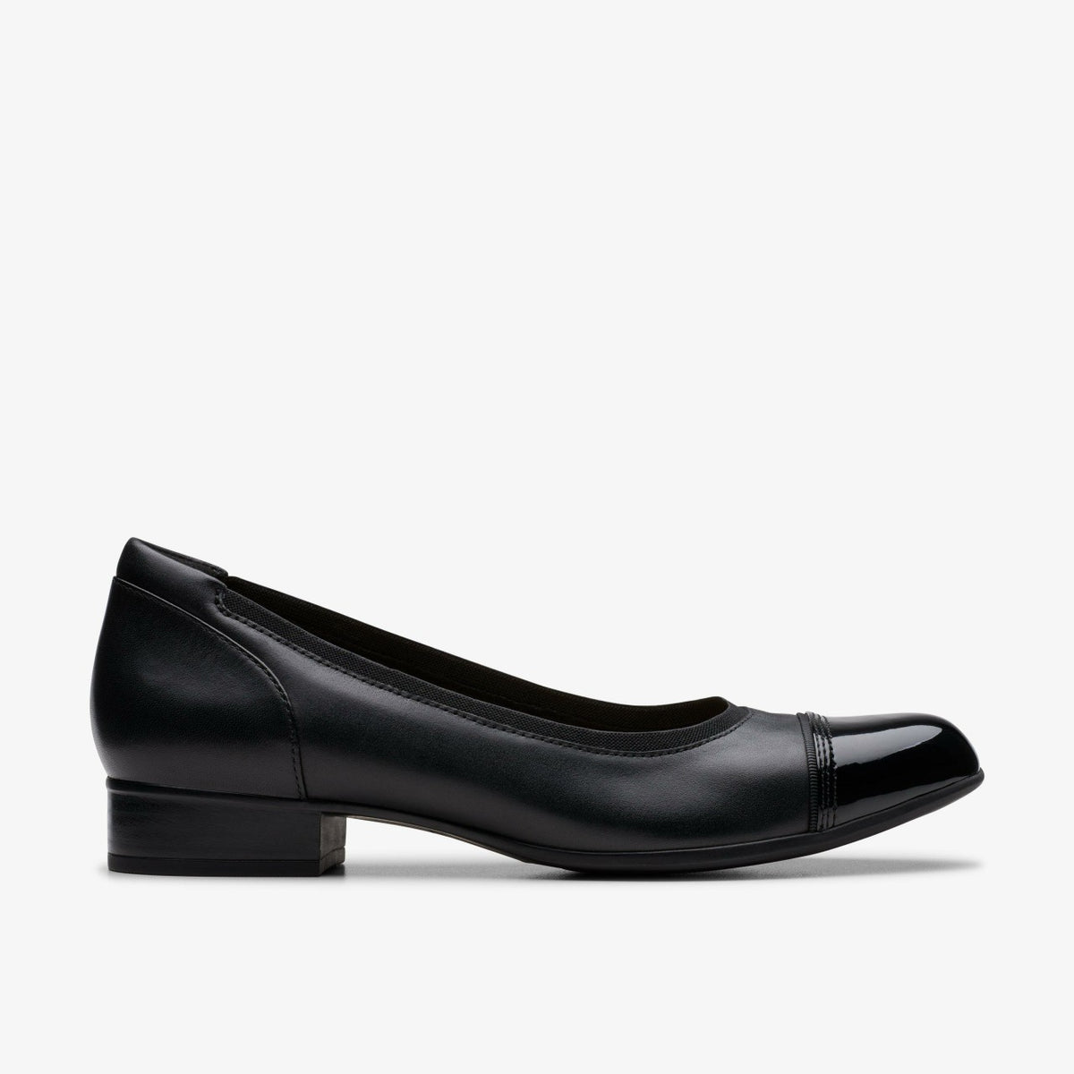 Clarks Krystine May Black Leather