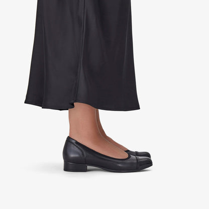 Clarks Krystine May Black Leather