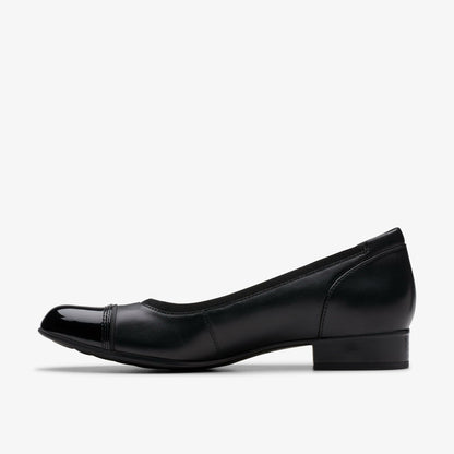 Clarks Krystine May Black Leather