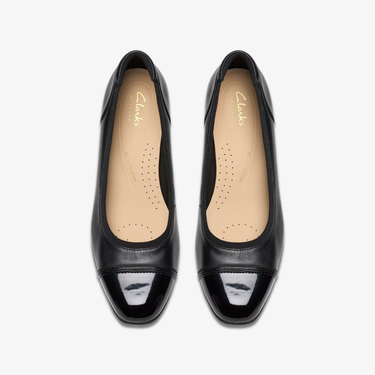 Clarks Krystine May Black Leather