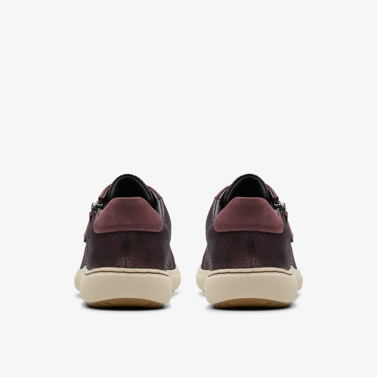Clarks Nalle Lace Wine Interest Leather
