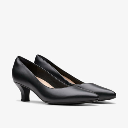 Clarks Kepley Vine Black Leather
