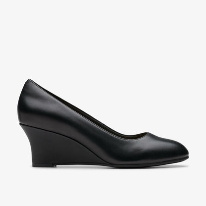 Clarks Olivette Pearl Black Leather