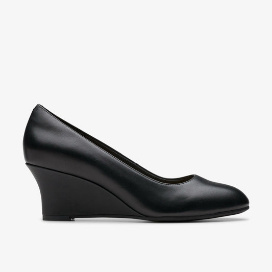 Clarks Olivette Pearl Black Leather