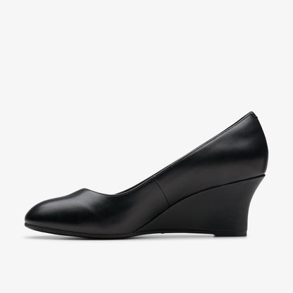 Clarks Olivette Pearl Black Leather