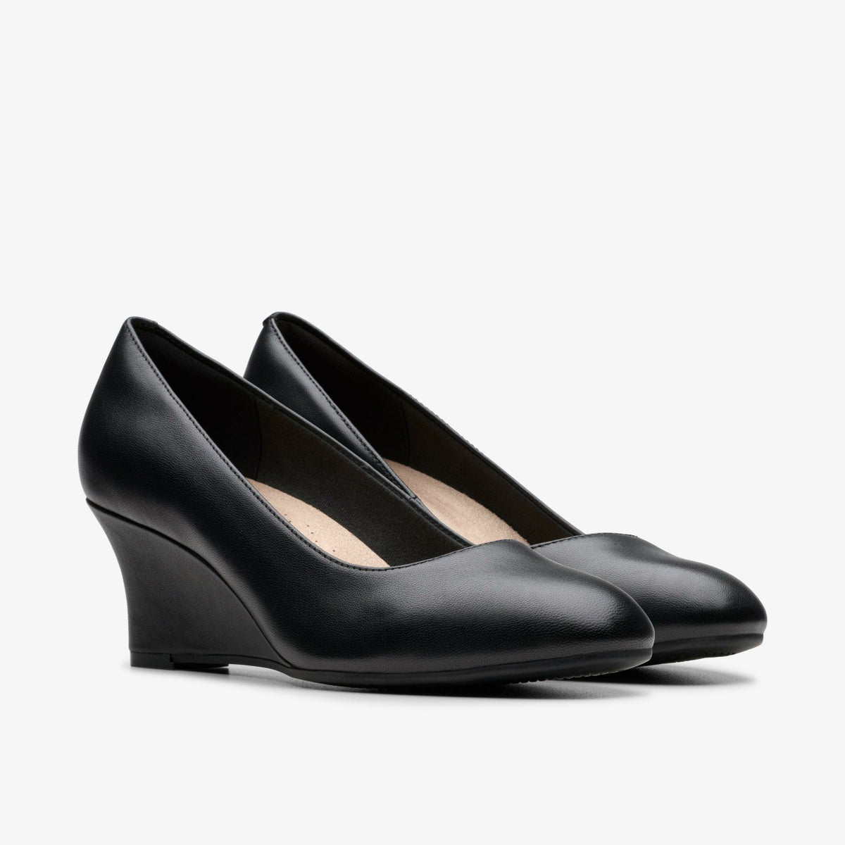 Clarks Olivette Pearl Black Leather