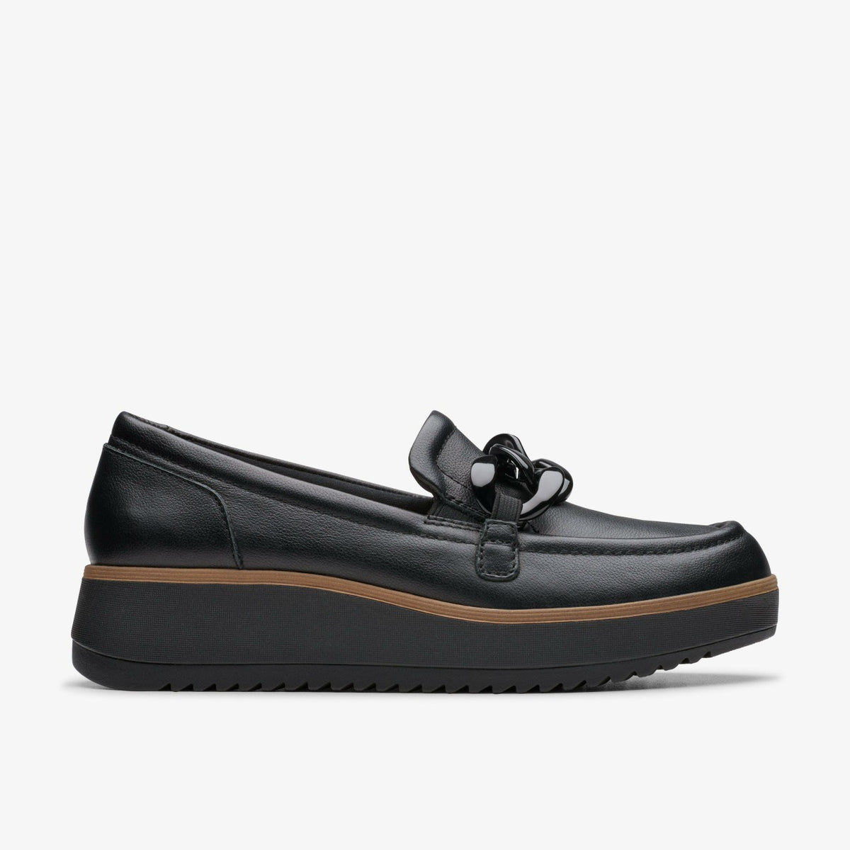 Clarks Zylah May Black Leather