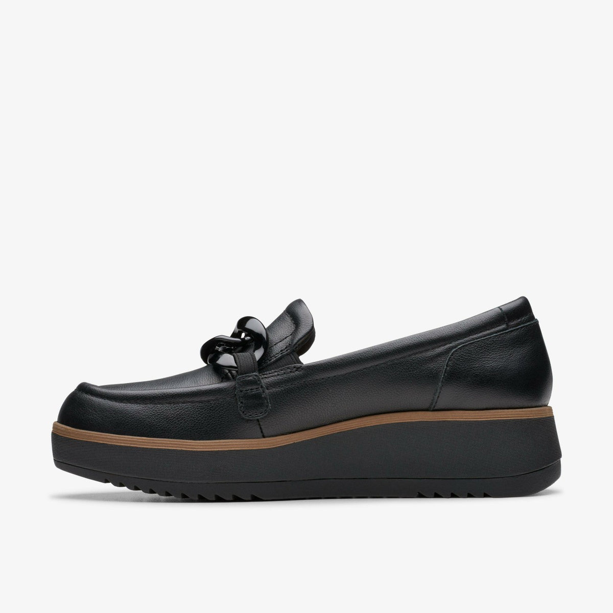 Clarks Zylah May Black Leather