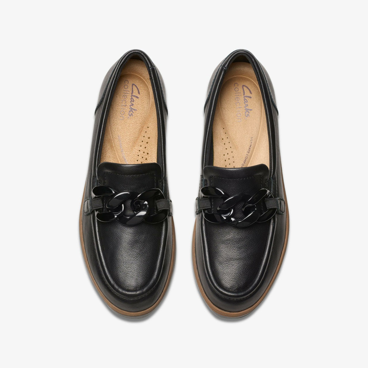 Clarks Zylah May Black Leather