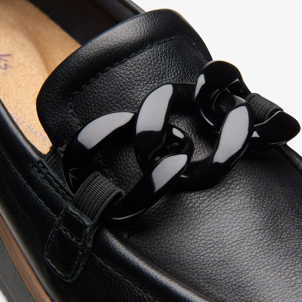 Clarks Zylah May Black Leather