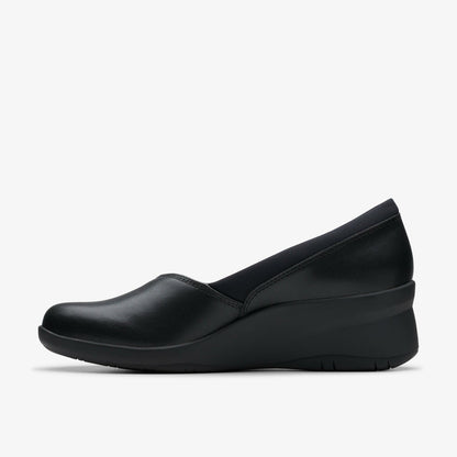 Clarks Suttyn Walk Black Leather