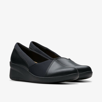 Clarks Suttyn Walk Black Leather