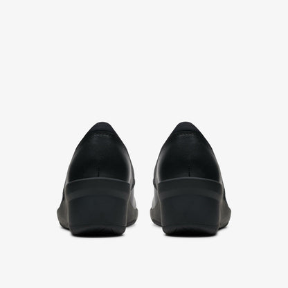 Clarks Suttyn Walk Black Leather