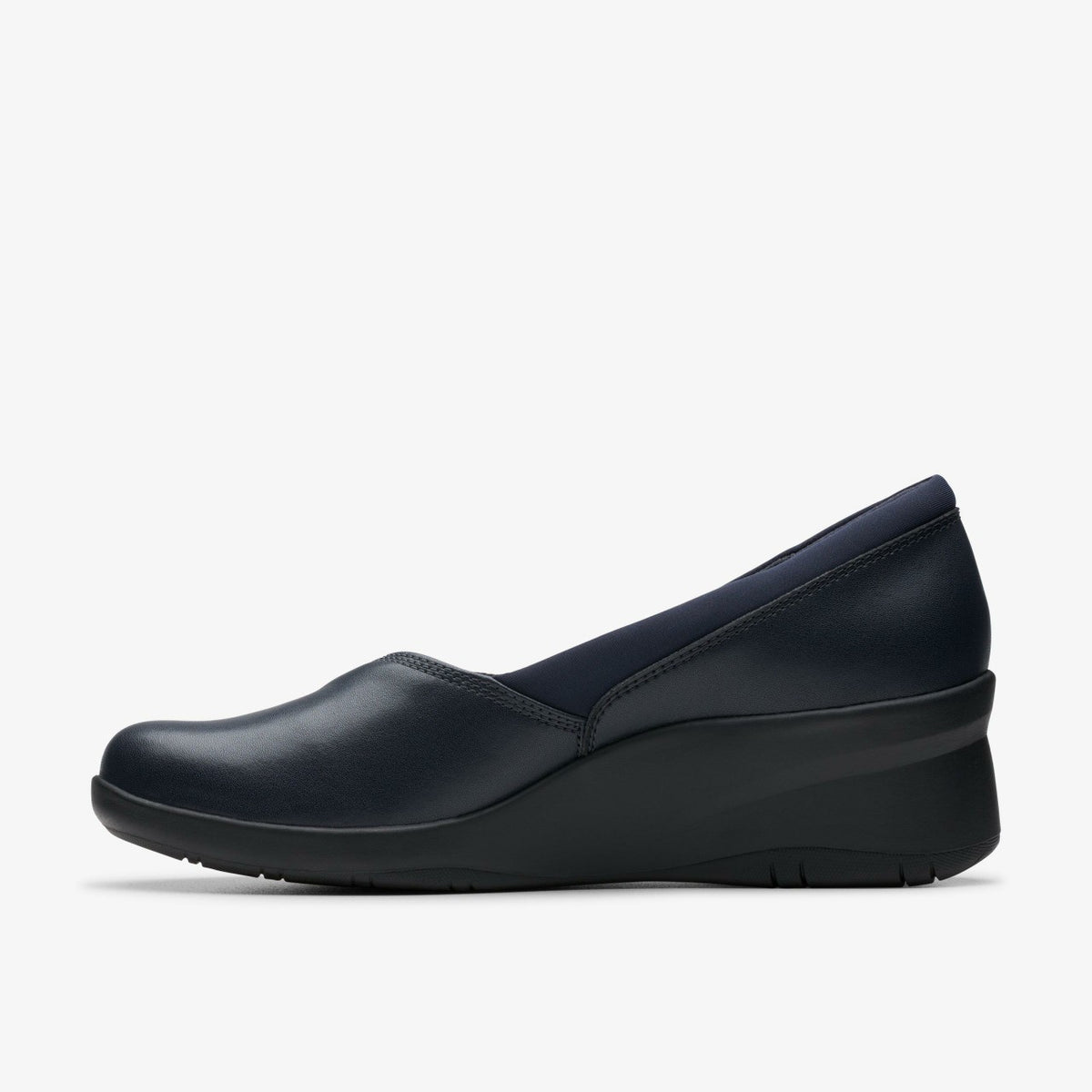 Clarks Suttyn Walk Navy Leather