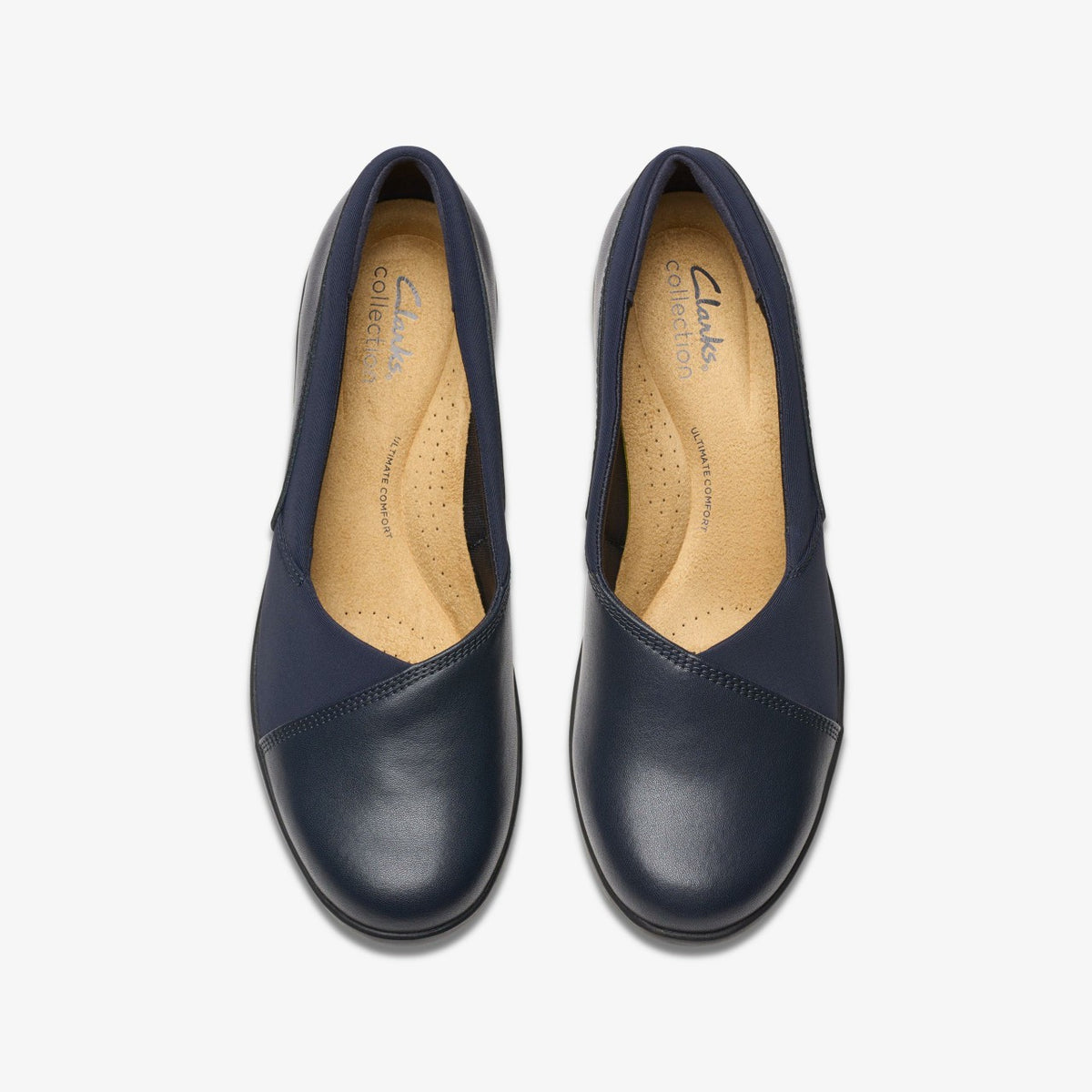 Clarks Suttyn Walk Navy Leather