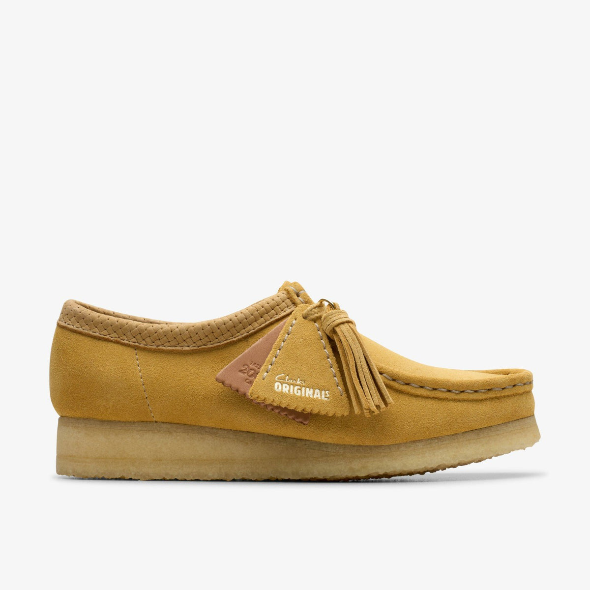 Clarks Wallabee Golden Tan Suede