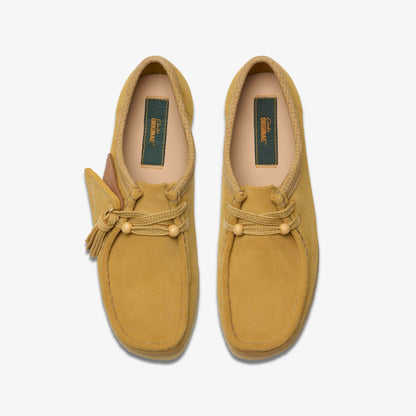 Clarks Wallabee Golden Tan Suede