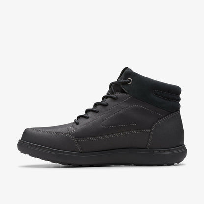 Clarks Mapstone Hi GORE-TEX Black Warmlined Leather