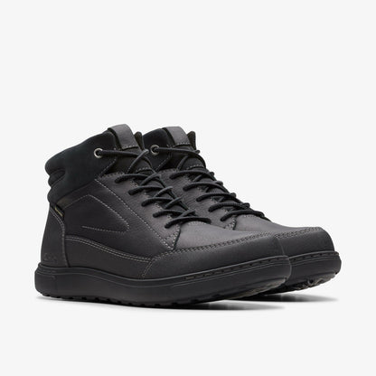 Clarks Mapstone Hi GORE-TEX Black Warmlined Leather