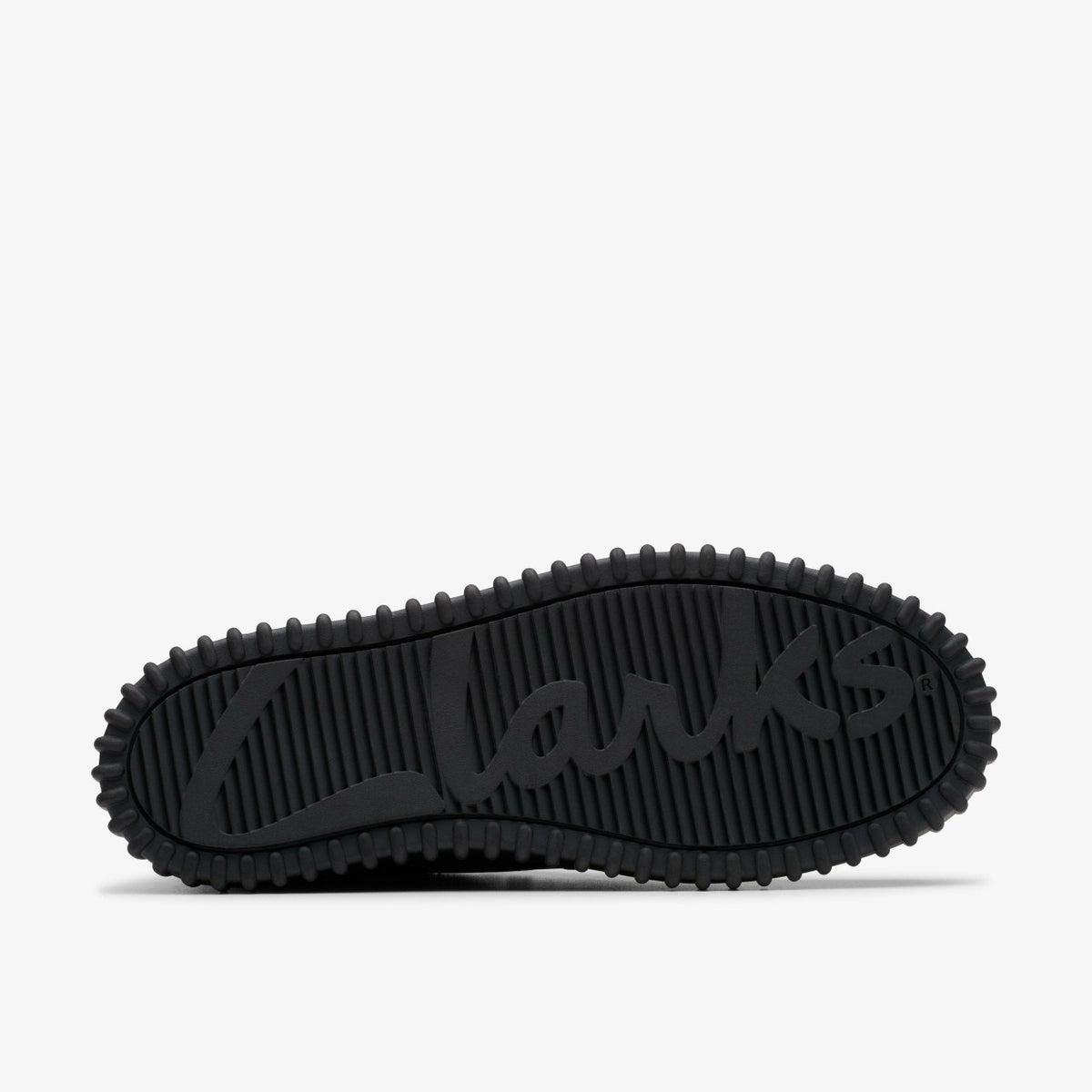 Clarks Torhill Woven Black Suede
