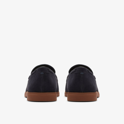 Clarks Torford Tassel Navy Suede
