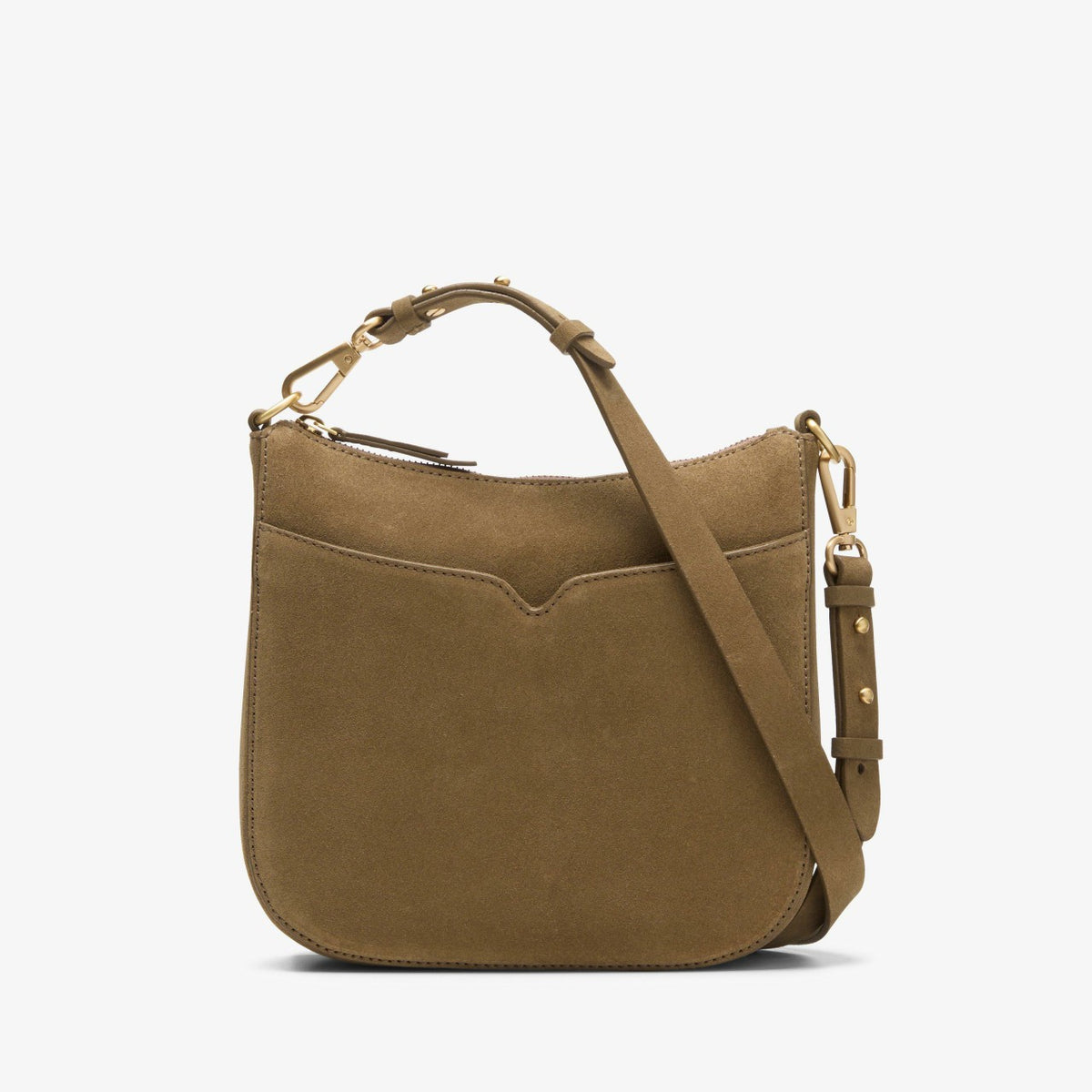 Clarks Topsham Willow Dark Sand Suede
