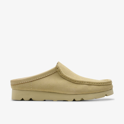 Clarks Wallabee Slip Maple Suede