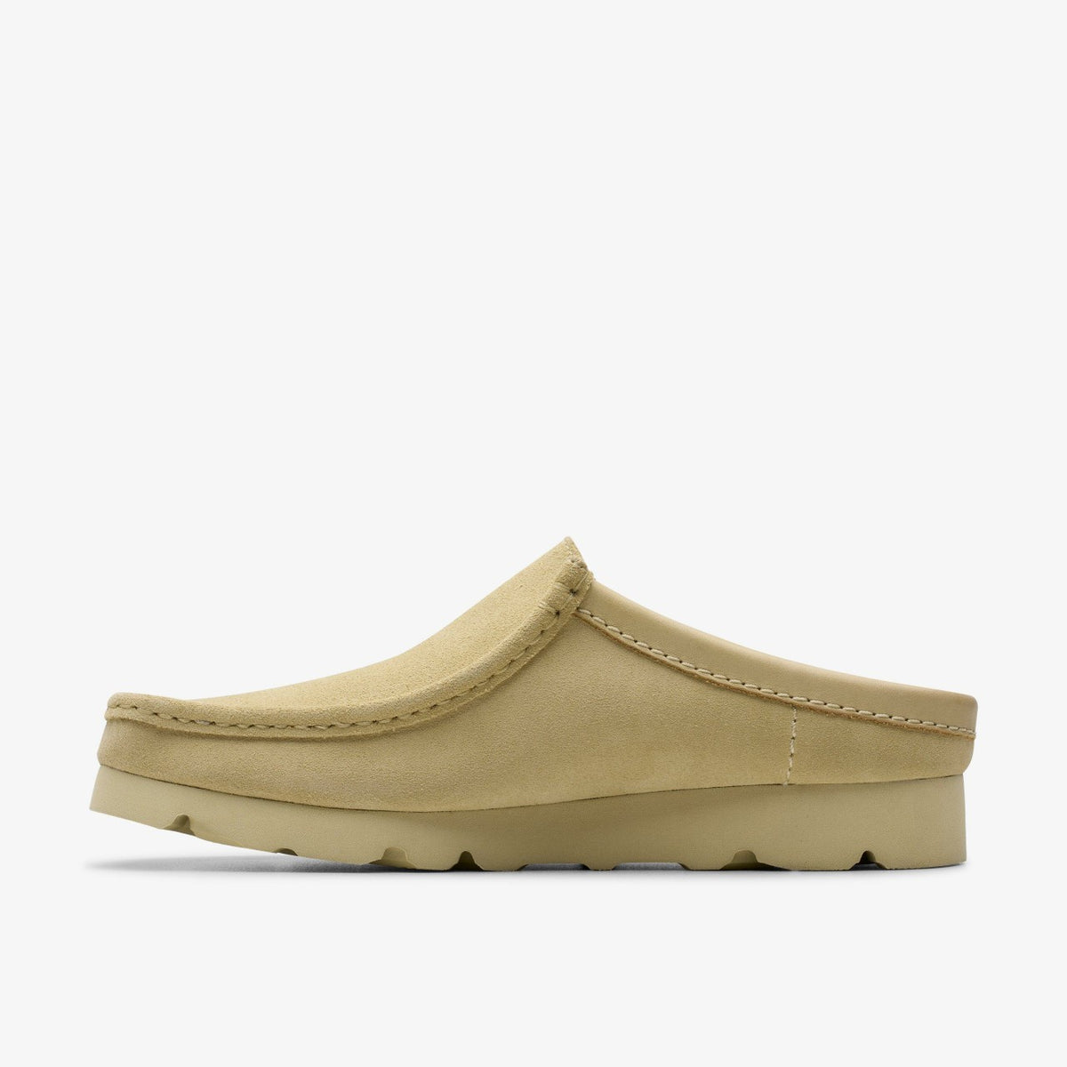 Clarks Wallabee Slip Maple Suede