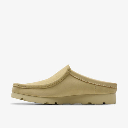 Clarks Wallabee Slip Maple Suede