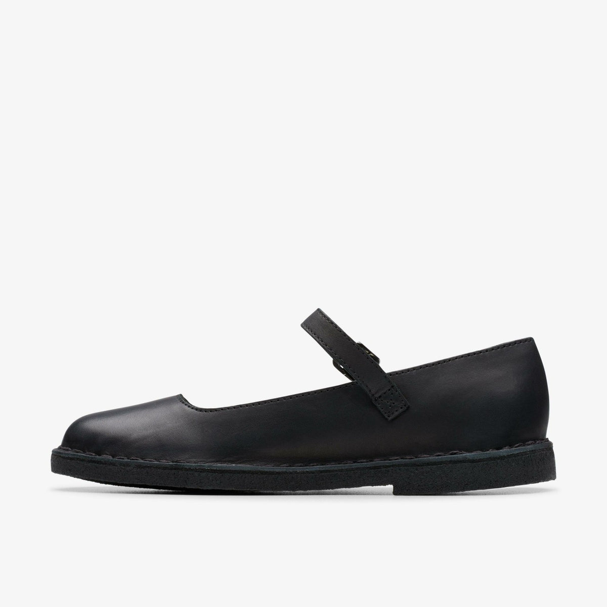 Clarks Desert Jane Black Leather
