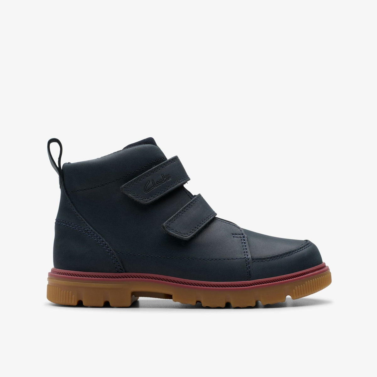 Clarks Lorcam Hi Kid Navy