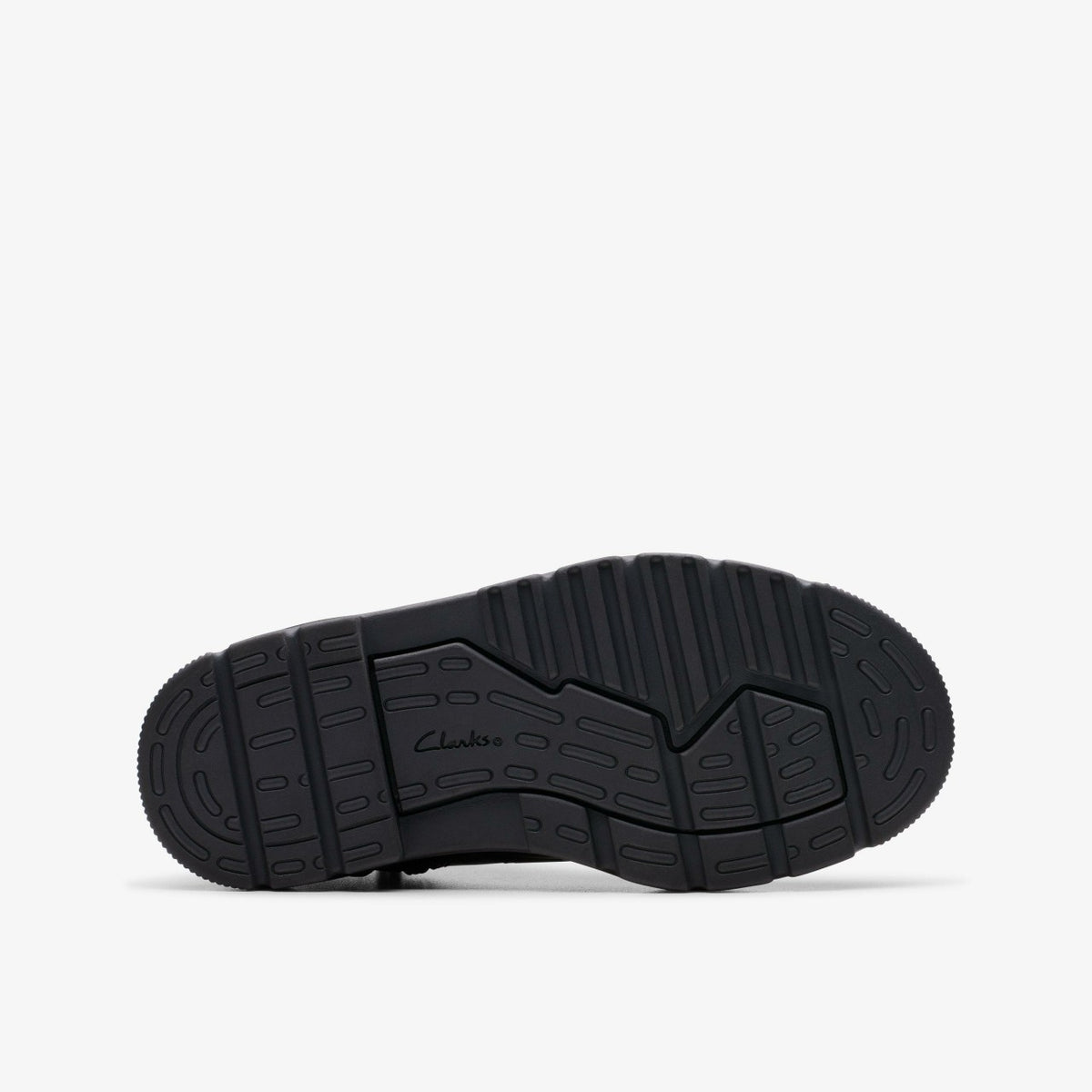 Clarks Lorcam Trail Kid Black Leather