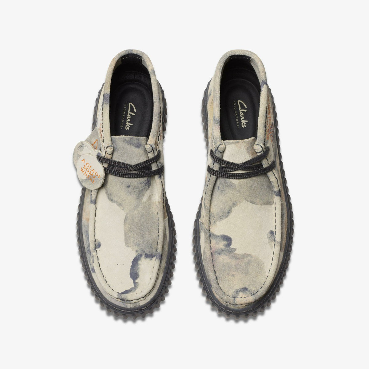 Clarks Torhill Tor Off White Camoflage
