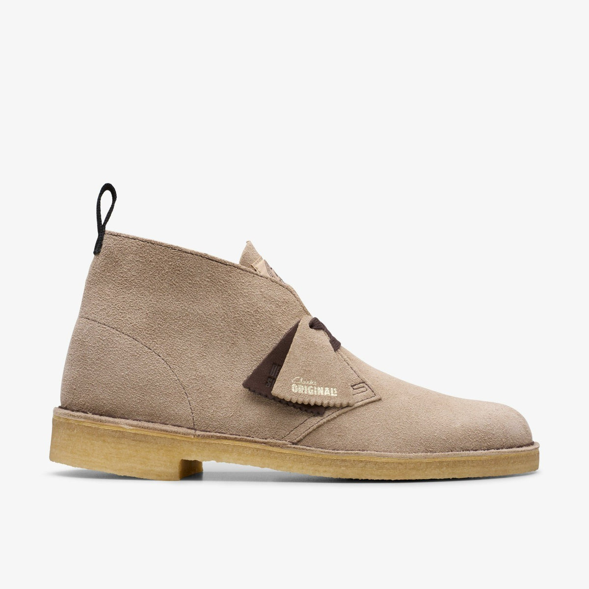 Clarks Desert Boot Wolf Suede