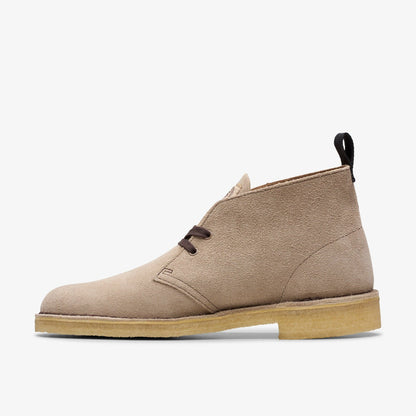 Clarks Desert Boot Wolf Suede