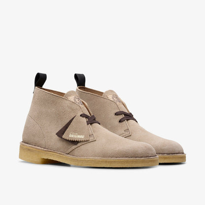 Clarks Desert Boot Wolf Suede