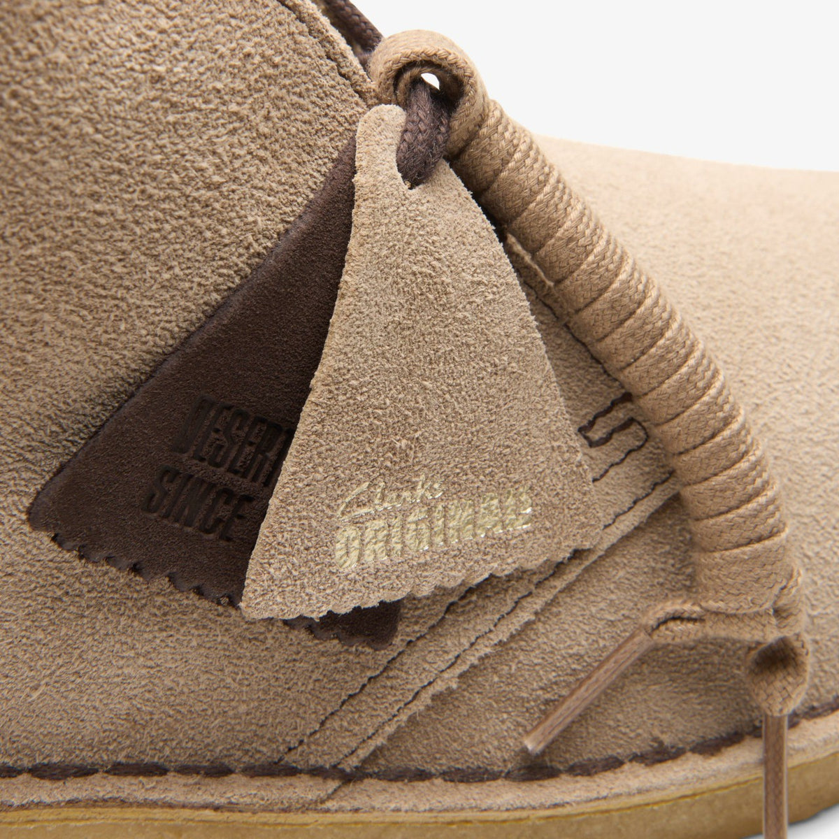 Clarks Desert Boot Wolf Suede