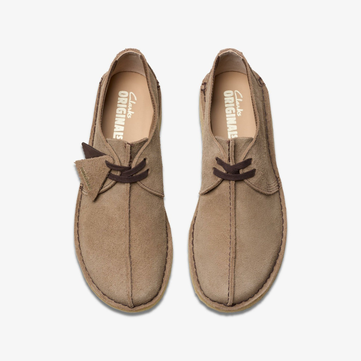 Clarks Desert Trek Wolf Suede