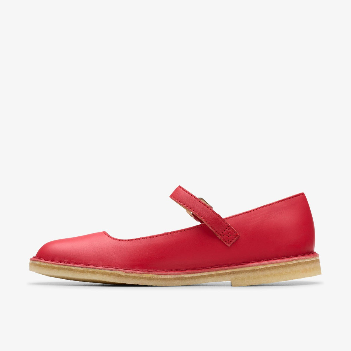 Clarks Desert Jane Red Leather