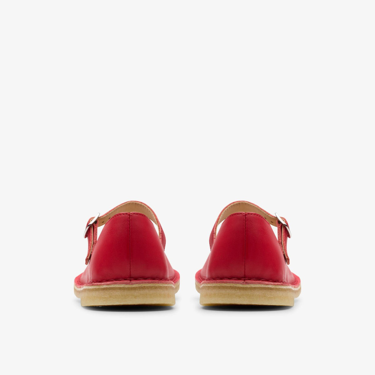 Clarks Desert Jane Red Leather