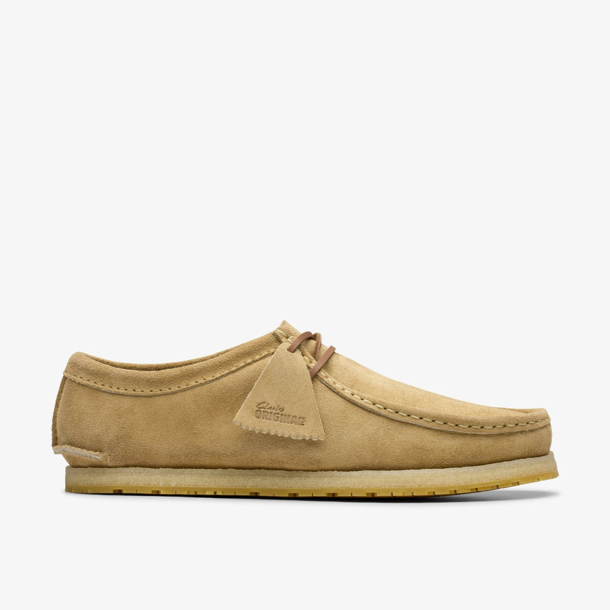 Clarks Godney Lace Dark Sand Suede