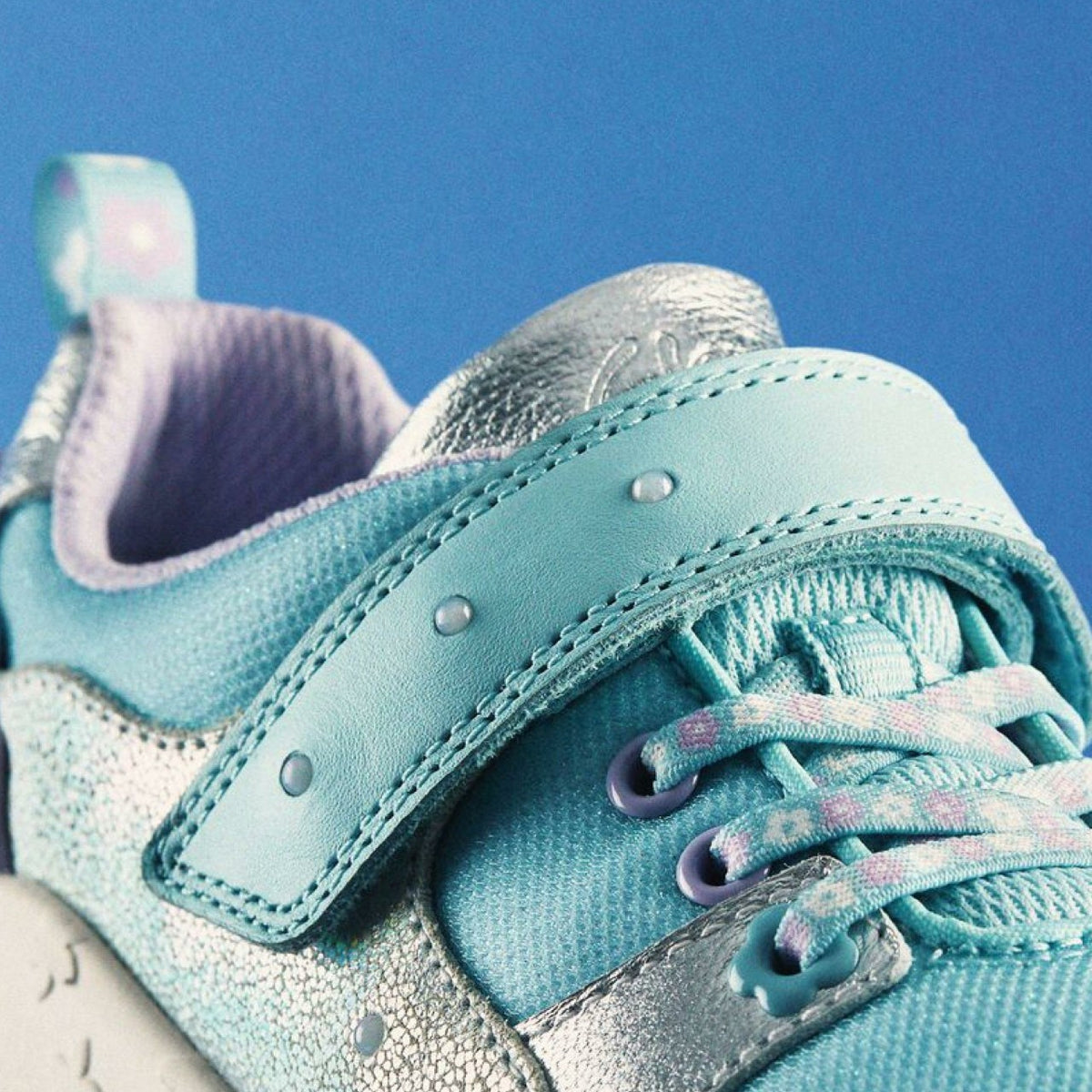 Clarks Tidal Shell Kid Light Blue Combination