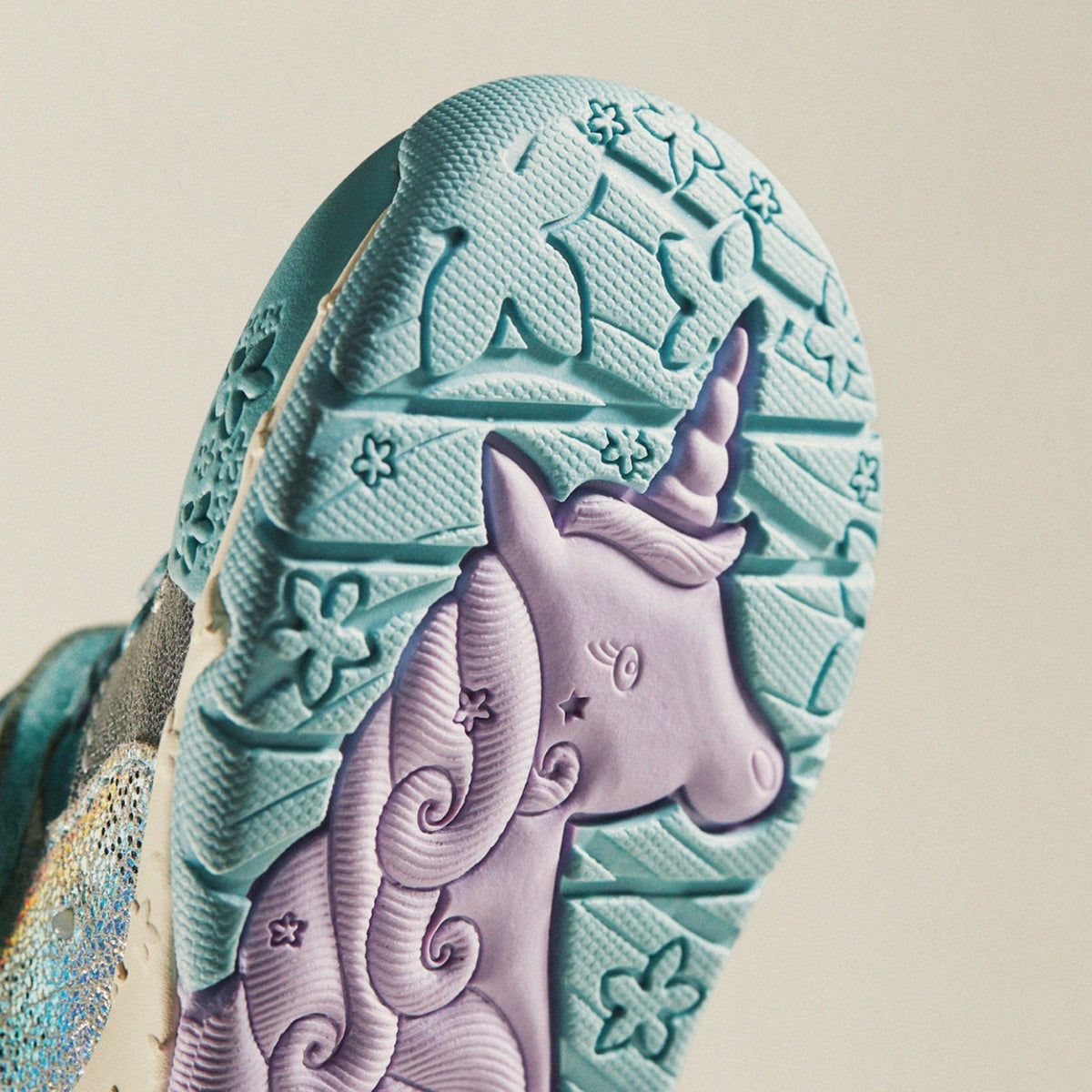 Clarks Tidal Shell Toddler Light Blue Combination