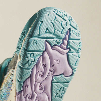Clarks Tidal Shell Toddler Light Blue Combination