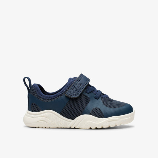 Clarks Feather Ath Toddler Navy