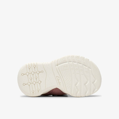 Clarks Feather Ath Toddler Dusty Pink